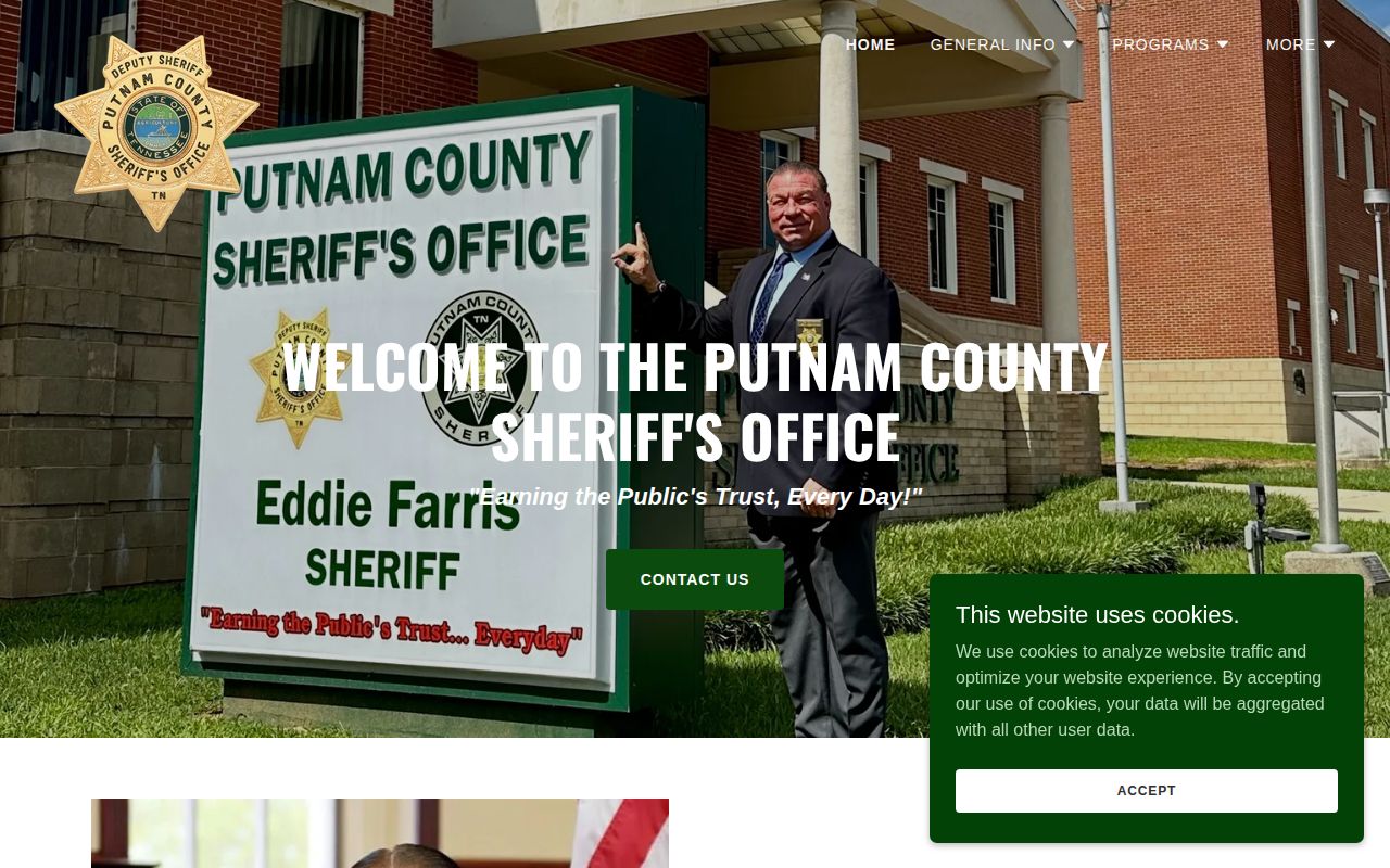 Putnam County sheriff recent arrest source